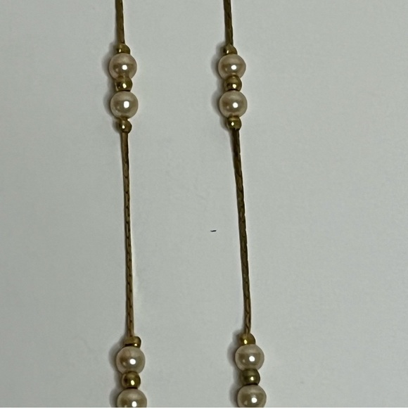 Faux, Costume, Estate, Vintage Jewelry, Peal Necklace - Picture 5 of 7